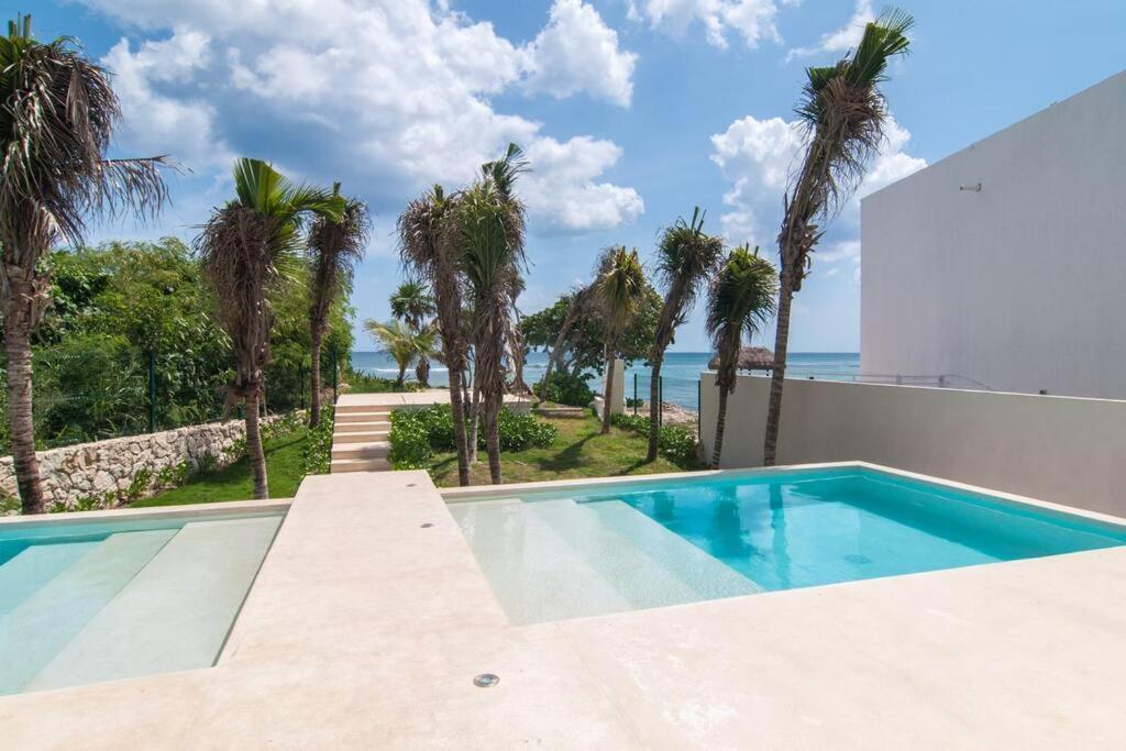 Ground Level Garden Condo At Akumal South By Tao Santamar Екстер'єр фото