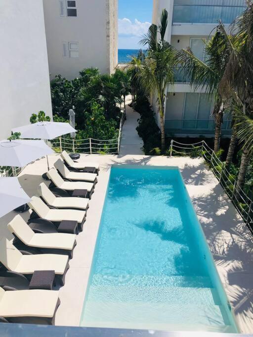 Ground Level Garden Condo At Akumal South By Tao Santamar Екстер'єр фото