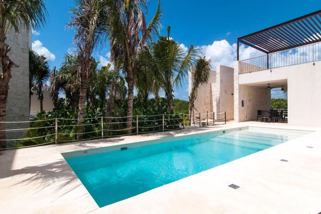 Ground Level Garden Condo At Akumal South By Tao Santamar Екстер'єр фото