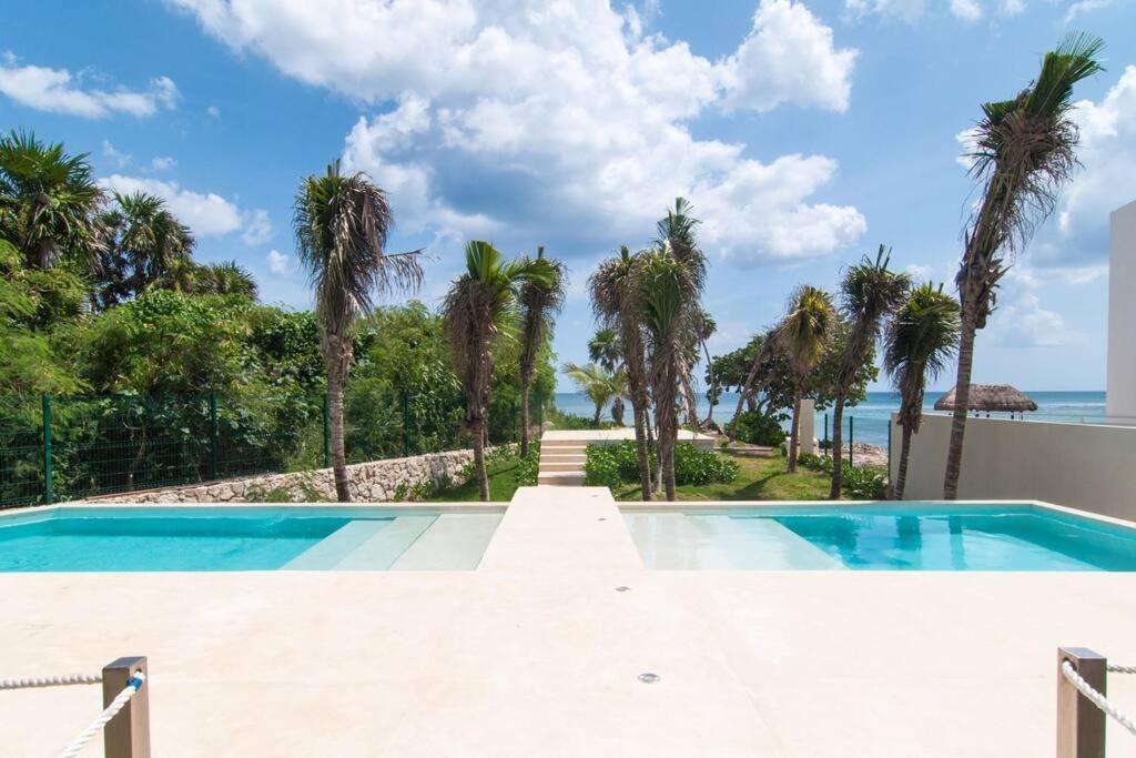 Ground Level Garden Condo At Akumal South By Tao Santamar Екстер'єр фото