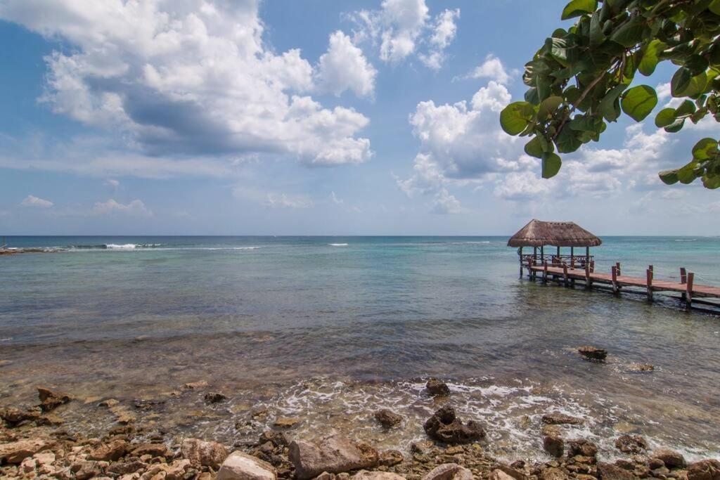 Ground Level Garden Condo At Akumal South By Tao Santamar Екстер'єр фото