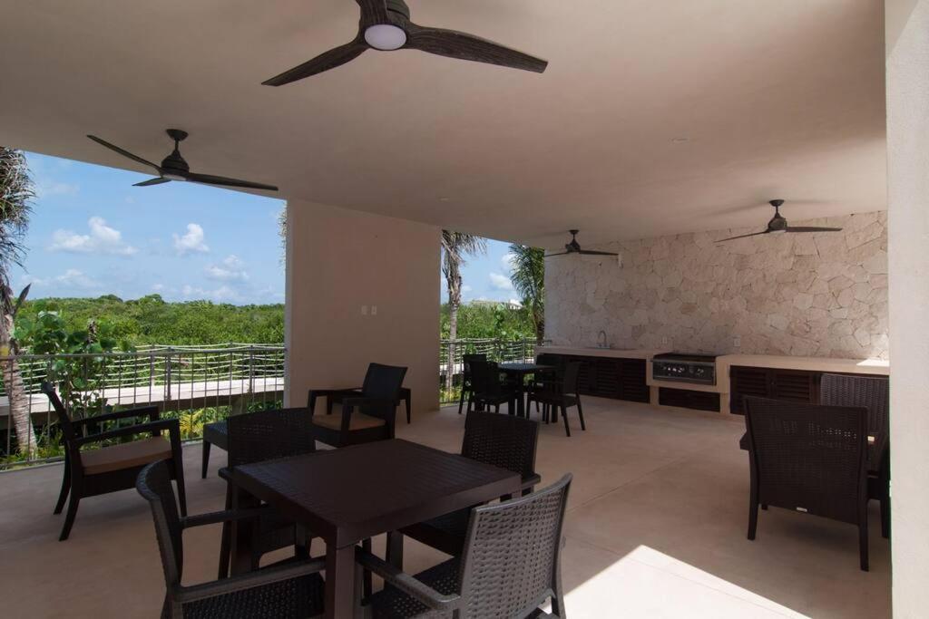 Ground Level Garden Condo At Akumal South By Tao Santamar Екстер'єр фото
